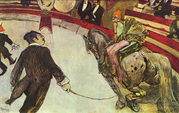 アンリ・ド・トゥールーズ・ロートレック Painting - サーカスにて フェルナンド・ザ・ライダー 1888年 トゥールーズ ロートレック・アンリ・ド